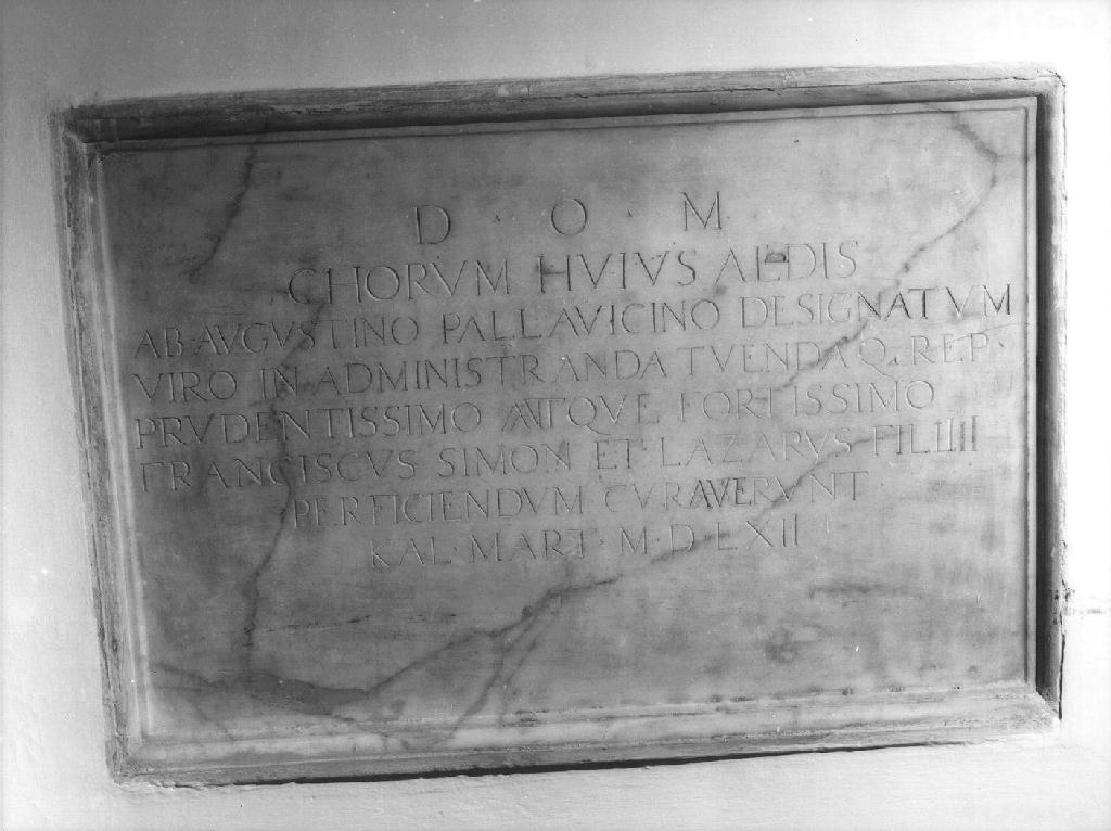 lapide, opera isolata - bottega ligure (sec. XVI)