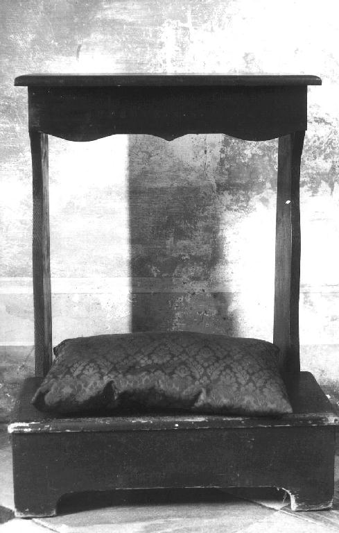 inginocchiatoio, coppia - bottega ligure (sec. XIX)