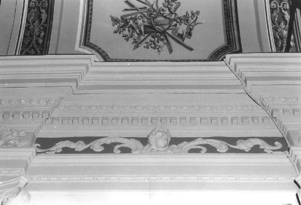 decorazione, complesso decorativo - PRODUZIONE LIGURE (sec. XIX)