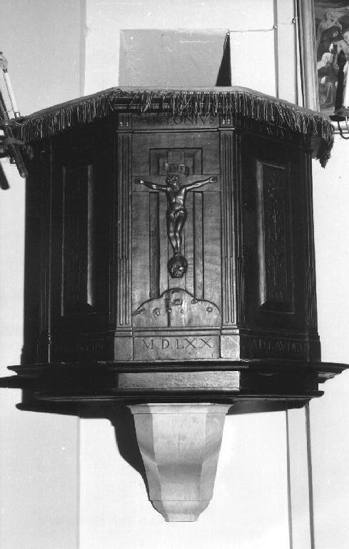 pulpito, opera isolata - PRODUZIONE LIGURE (sec. XIX)