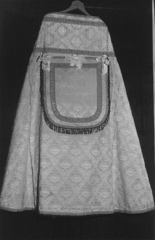 piviale, opera isolata - manifattura ligure, manifattura ligure (fine/inizio secc. XIX/ XX)