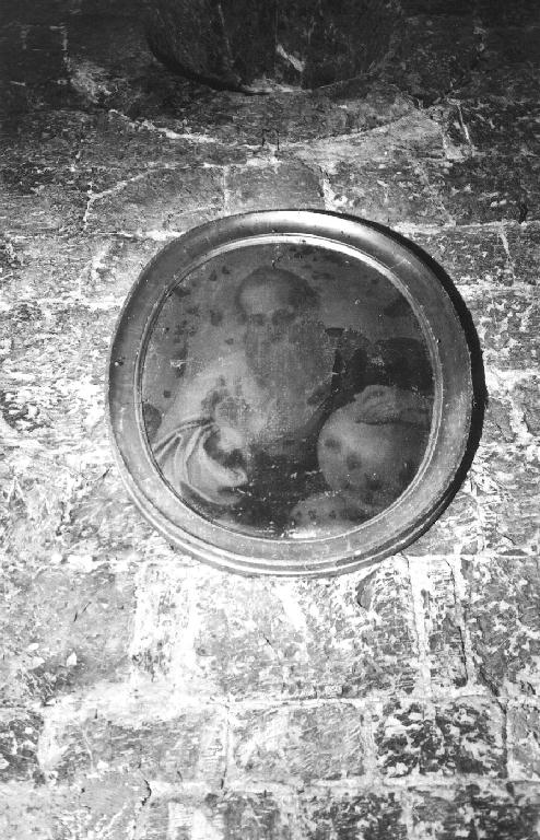 Dio Padre benedicente (dipinto, opera isolata) - ambito ligure (seconda metà sec. XVI)