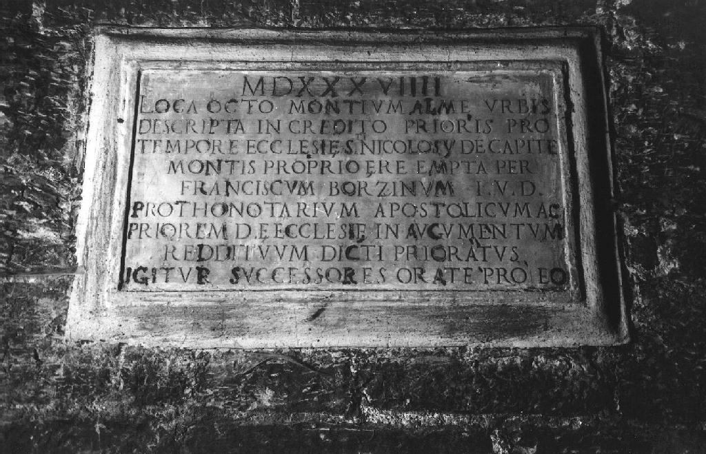 lapide, opera isolata - bottega ligure (sec. XVI)