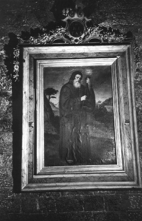 San Francesco di Paola (dipinto, opera isolata) - ambito ligure (primo quarto sec. XVII)