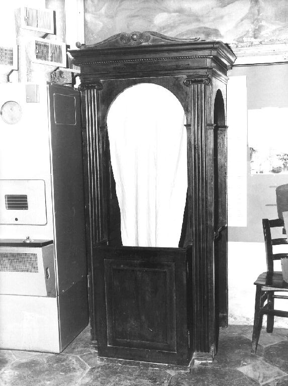 confessionale, opera isolata - bottega ligure (prima metà sec. XIX)