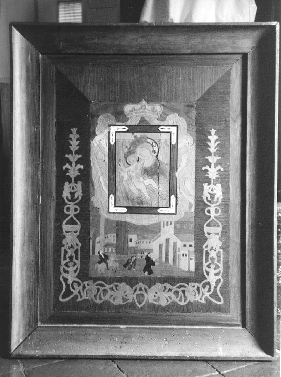 miracolo della Madonna (ex voto, opera isolata) - produzione italiana (seconda metà sec. XIX)