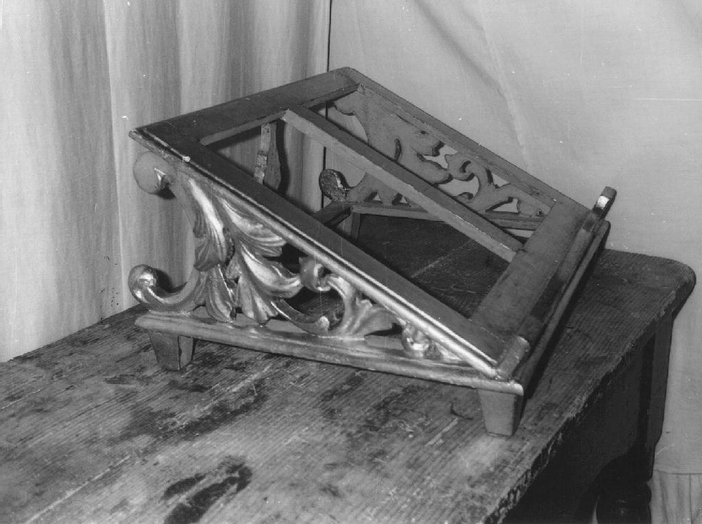 leggio d'altare, opera isolata - bottega ligure (sec. XX)