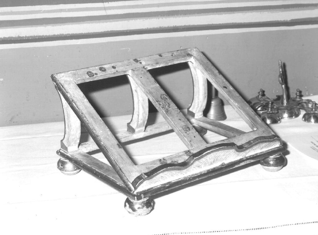 leggio d'altare, opera isolata - bottega genovese (secondo quarto sec. XIX)