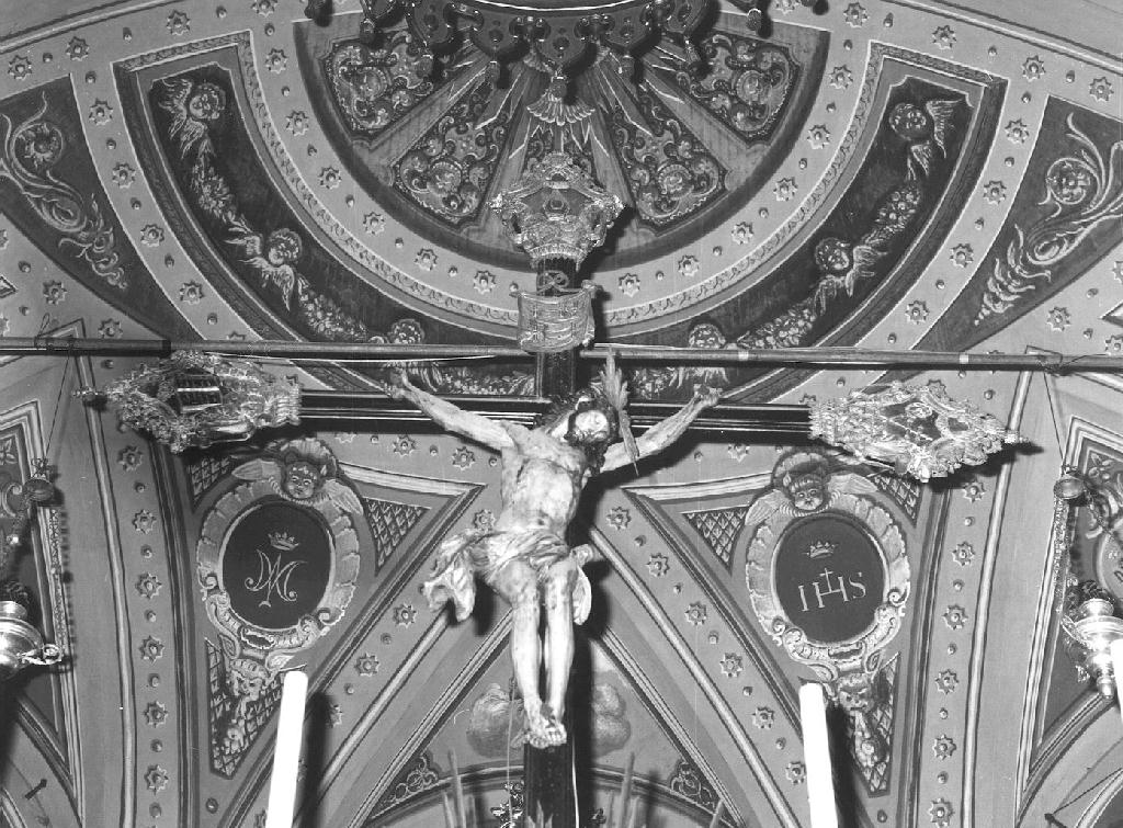 CRISTO CROCIFISSO (crocifisso, opera isolata) di Maragliano Anton Maria (primo quarto sec. XVIII)