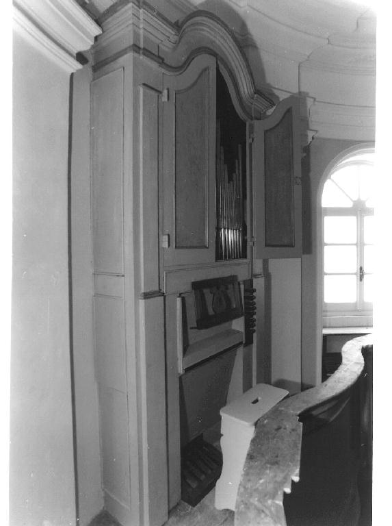 cassa d'organo, opera isolata - bottega ligure (seconda metà sec. XIX)