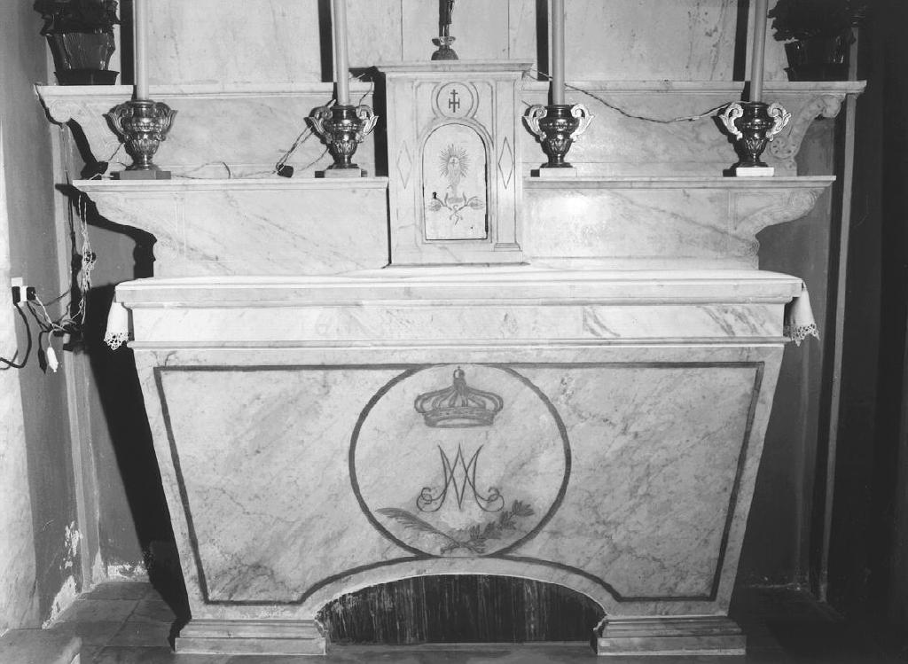 altare, opera isolata - bottega ligure (prima metà sec. XX)