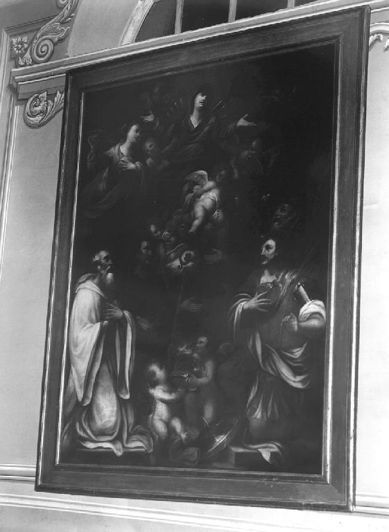 Madonna Addolorata (dipinto, opera isolata) di Biscaino Bartolomeo (bottega) (seconda metà sec. XVII)