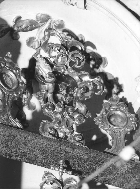 reliquiario, opera isolata - bottega genovese (seconda metà sec. XVIII)