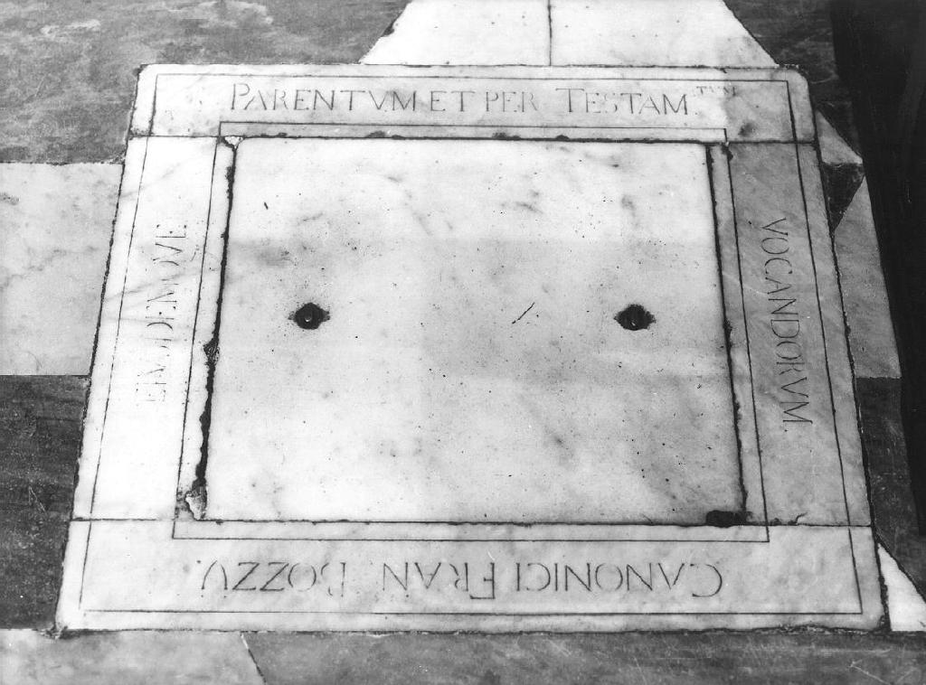 lapide tombale, opera isolata - bottega genovese (secondo quarto sec. XVIII)