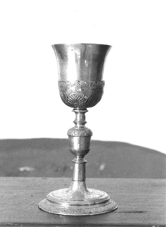 calice, opera isolata - bottega genovese (fine/inizio secc. XVIII/ XIX)