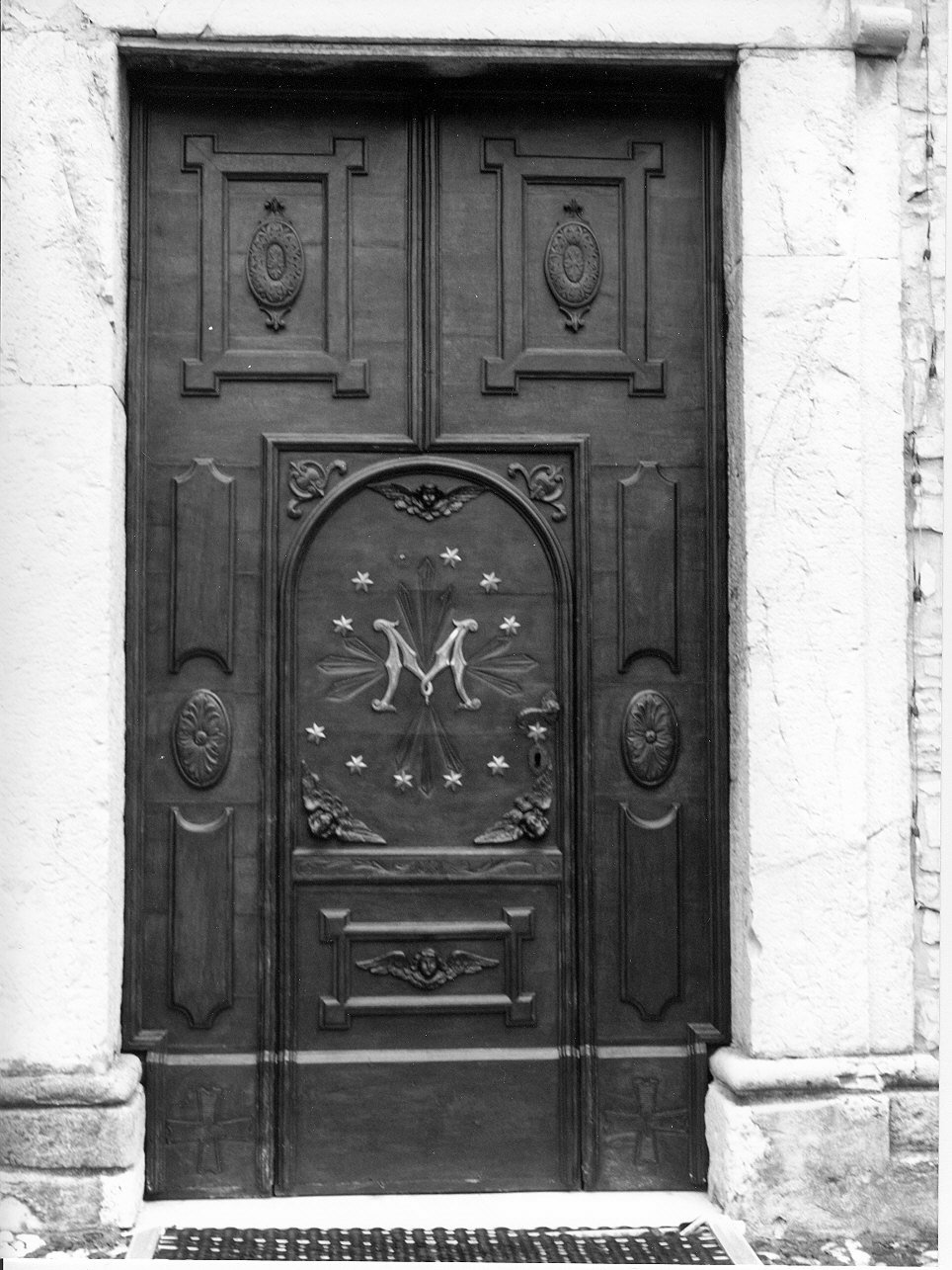 portone, opera isolata - PRODUZIONE GENOVESE (prima metà sec. XVIII, sec. XX)