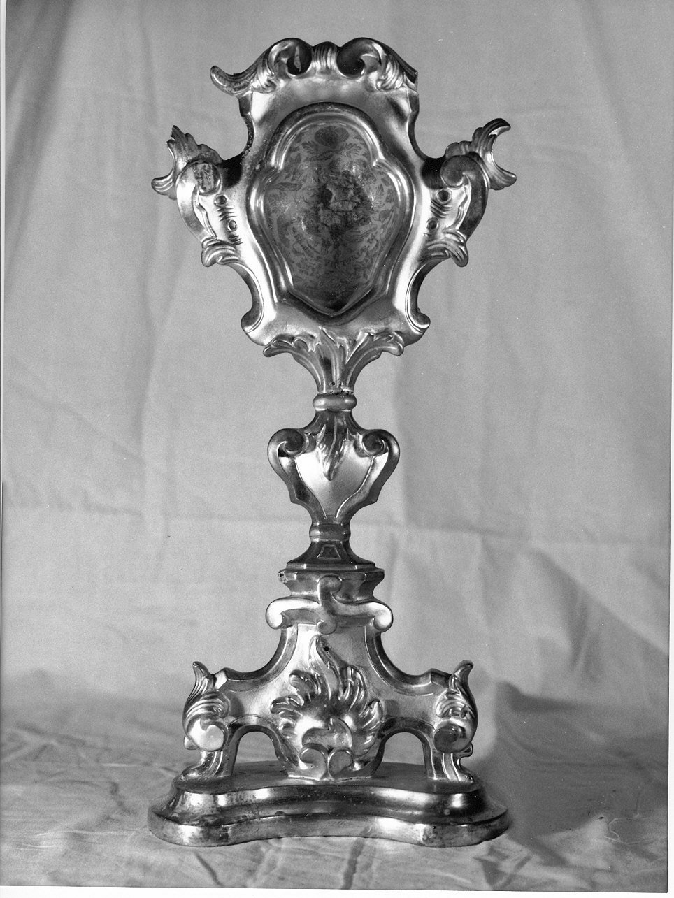 reliquiario - a ostensorio, serie - PRODUZIONE GENOVESE (seconda metà sec. XVIII)