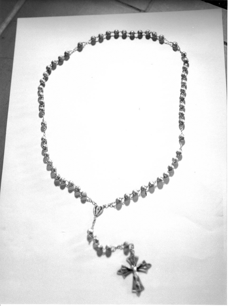 corona del rosario, opera isolata - PRODUZIONE LIGURE (prima metà sec. XX)