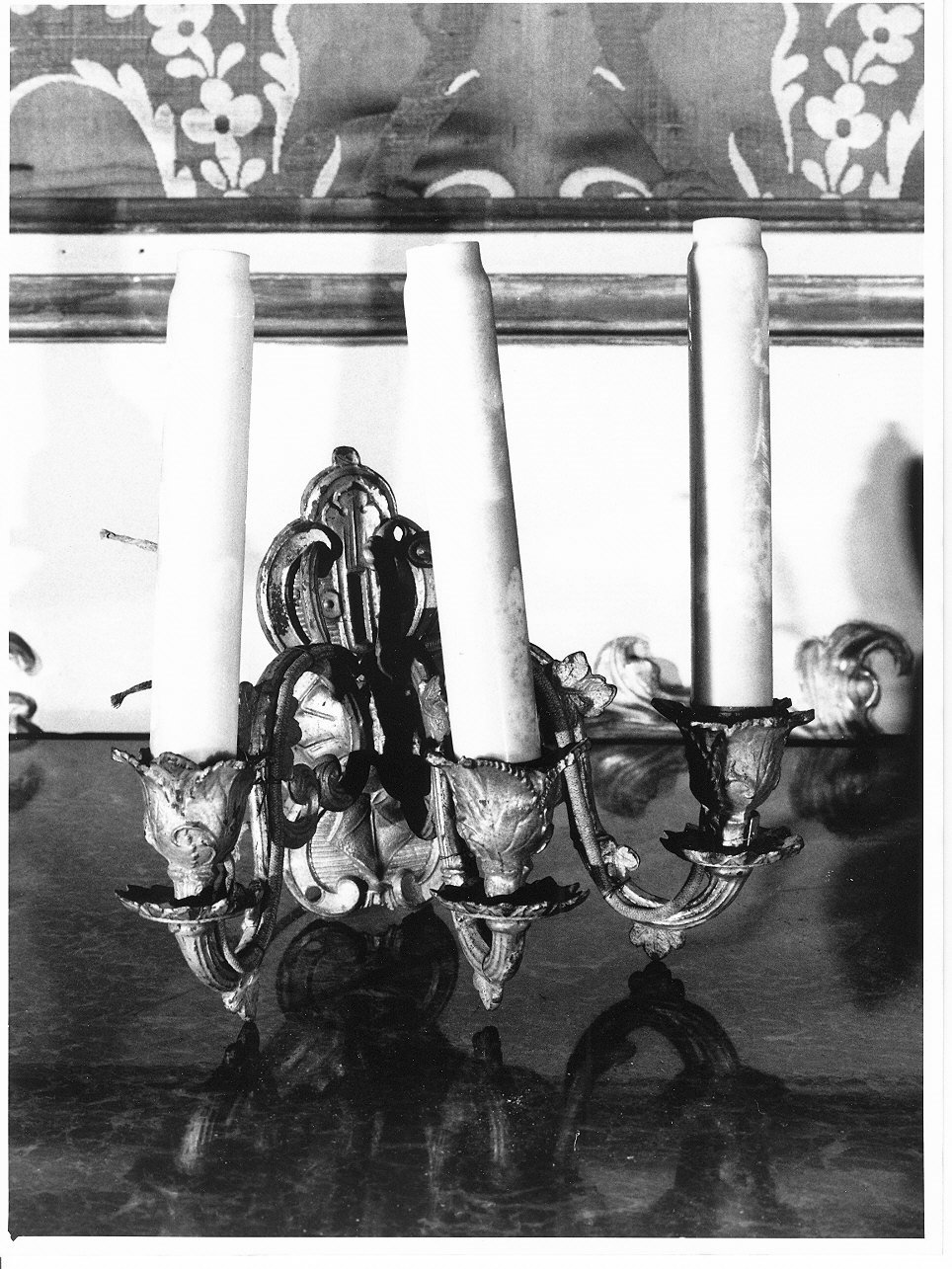 applique, coppia - PRODUZIONE LIGURE (fine/inizio secc. XIX/ XX)