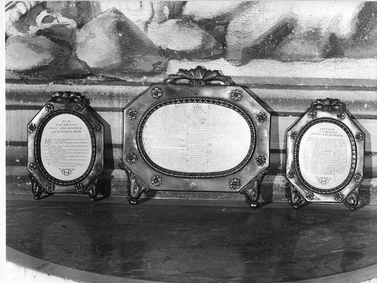 cartagloria, elemento d'insieme - PRODUZIONE LIGURE (sec. XIX)