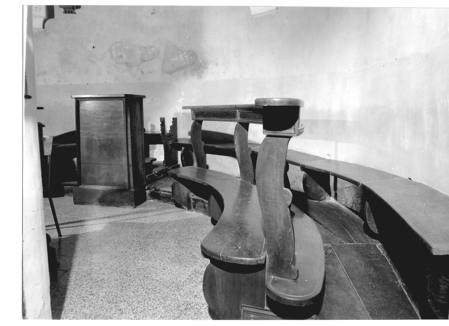 stalli del coro, insieme - bottega genovese (sec. XIX)