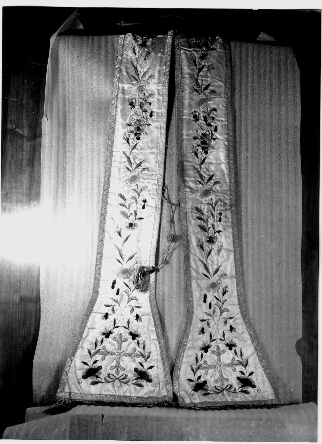 stola, opera isolata - manifattura italiana (fine/inizio secc. XIX/ XX)