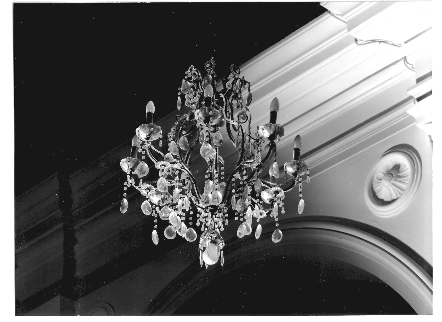 lampadario, serie - produzione Italia settentrionale (fine/inizio secc. XIX/ XX)