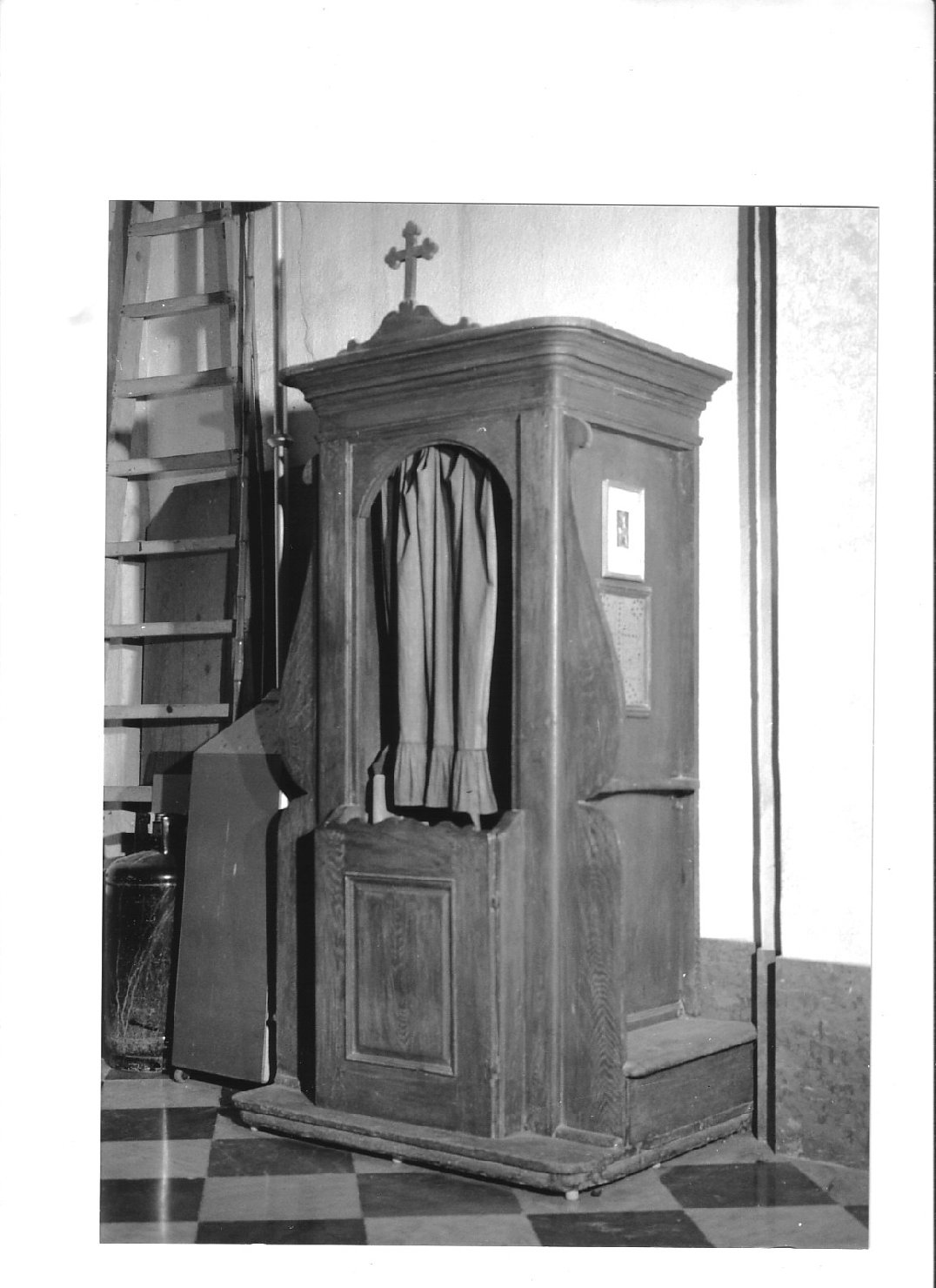 confessionale, opera isolata - PRODUZIONE GENOVESE (sec. XIX)