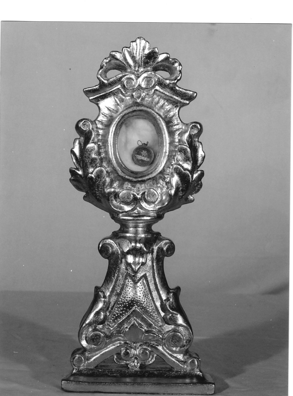 reliquiario - a ostensorio, opera isolata - PRODUZIONE GENOVESE (sec. XIX)