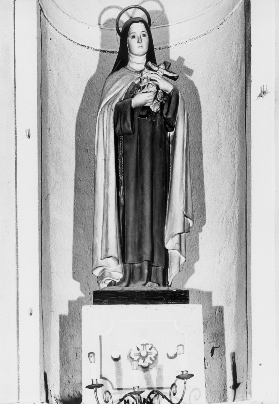 Santa Rita da Cascia (statua, opera isolata) - bottega ligure (fine/inizio secc. XIX/ XX)