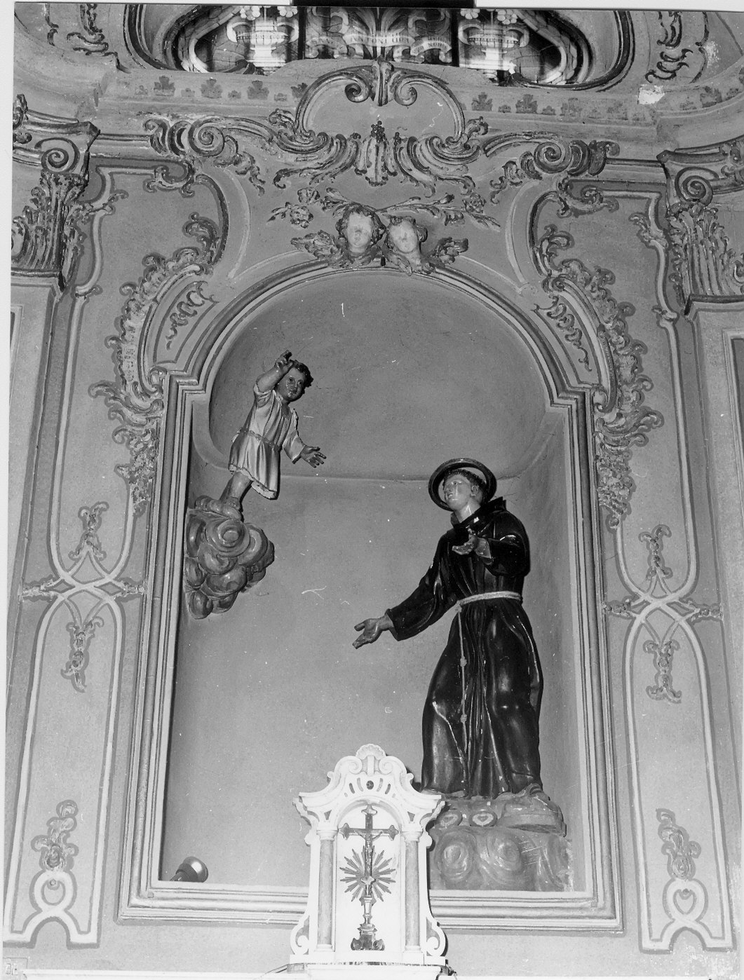 decorazione plastico-pittorica, complesso decorativo - bottega ligure (seconda metà sec. XVIII)