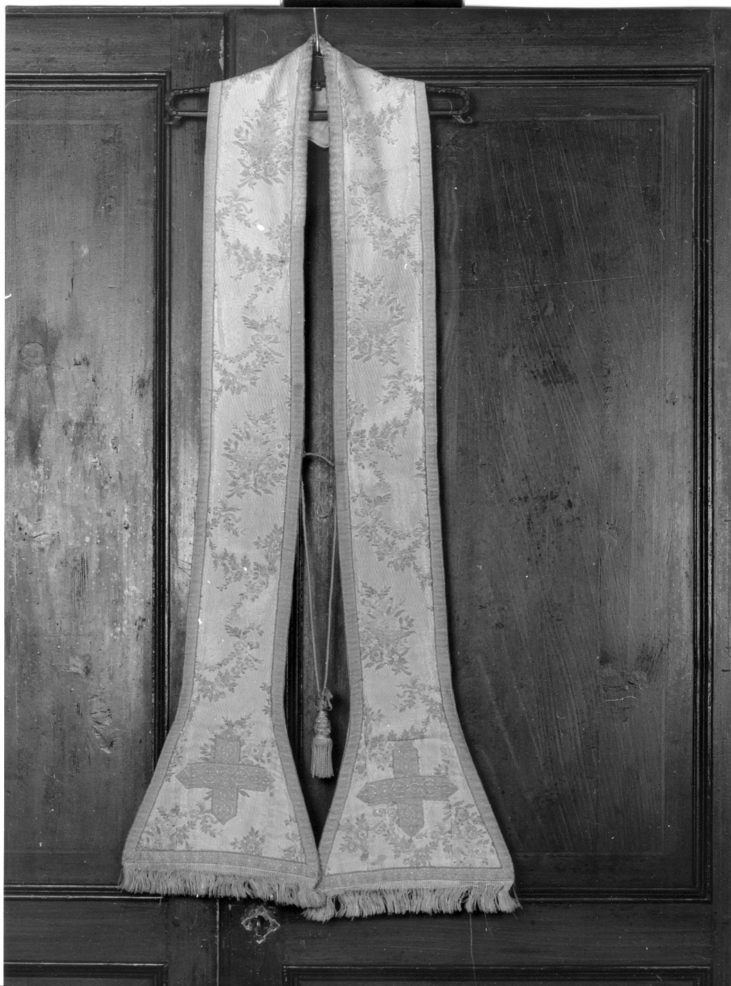 stola, opera isolata - manifattura ligure (fine/inizio secc. XVIII/ XIX)