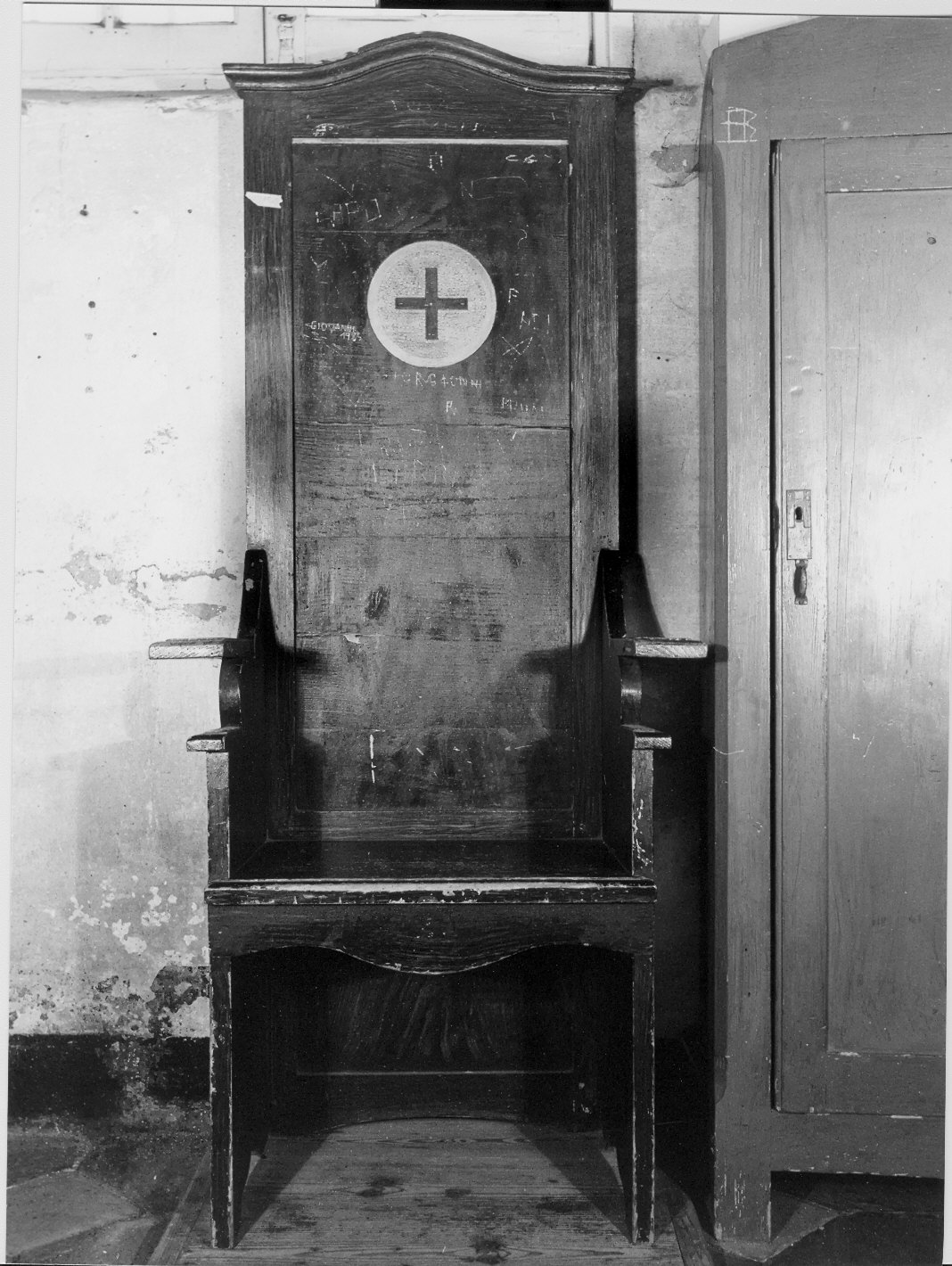 seggio, coppia - bottega ligure (sec. XIX)