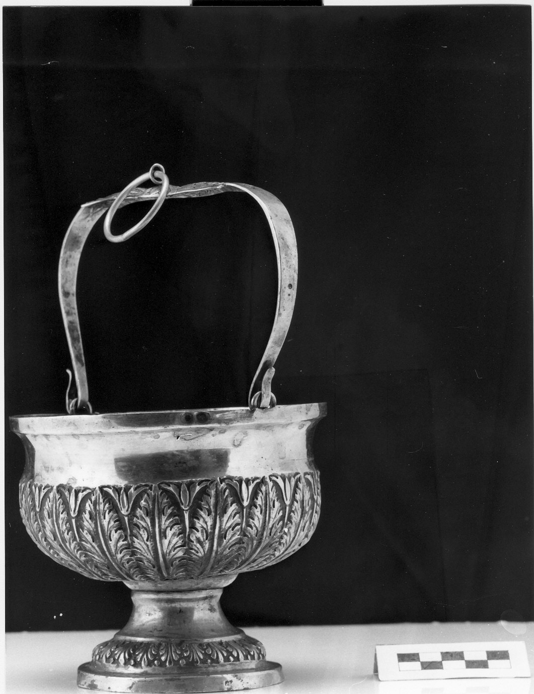 secchiello, opera isolata - bottega ligure (seconda metà sec. XVIII)