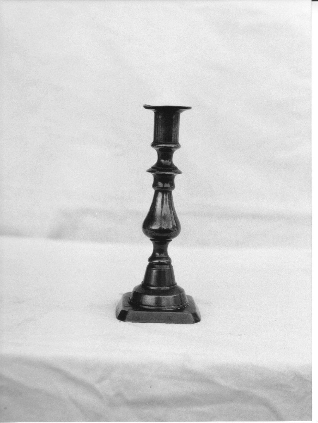 candeliere, opera isolata - bottega genovese (sec. XIX)