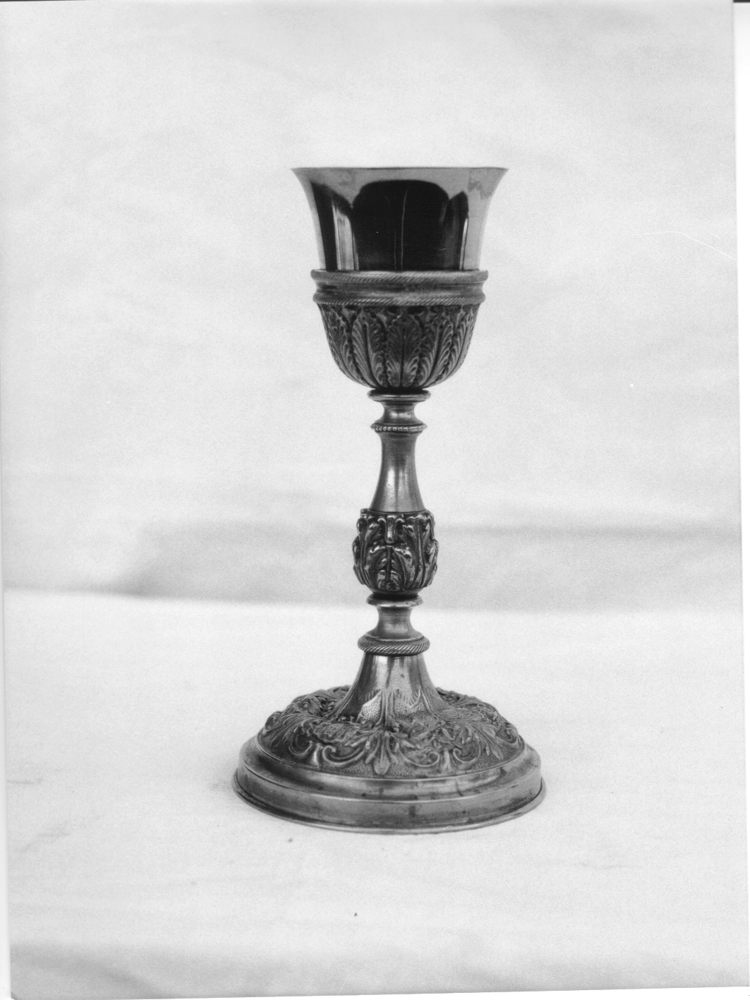 calice, opera isolata - bottega genovese (ultimo quarto sec. XIX)