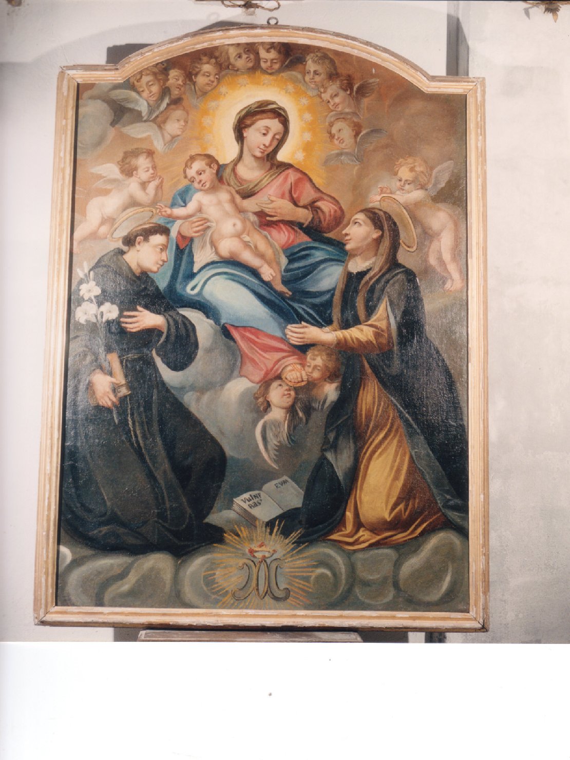 Madonna con Bambino e Santi (dipinto, opera isolata) - ambito genovese (prima metà sec. XVIII)