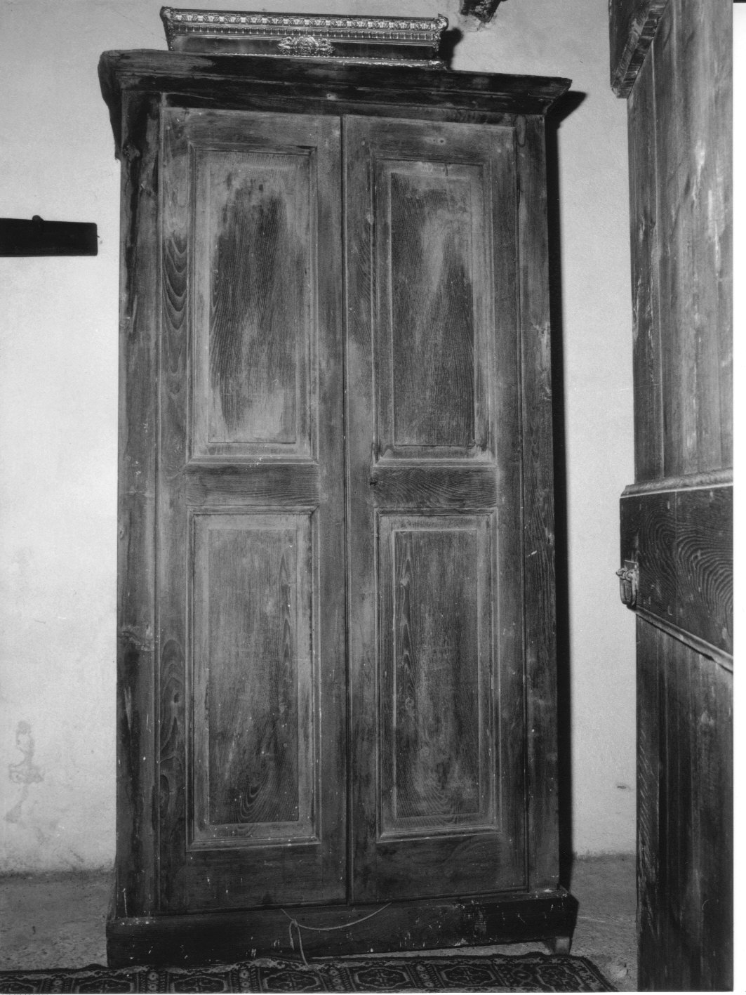 armadio, opera isolata - bottega genovese (sec. XIX)