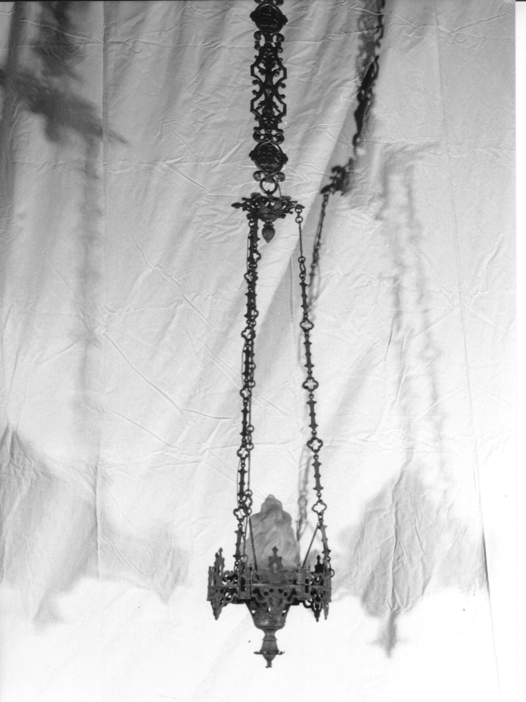 lampada pensile, serie - bottega Italia settentrionale (secc. XIX/ XX)