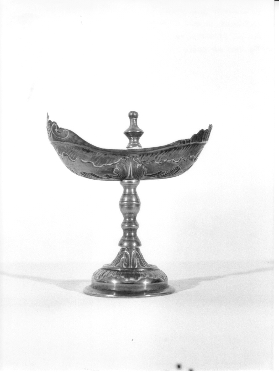 navicella portaincenso, opera isolata - bottega genovese (sec. XIX)