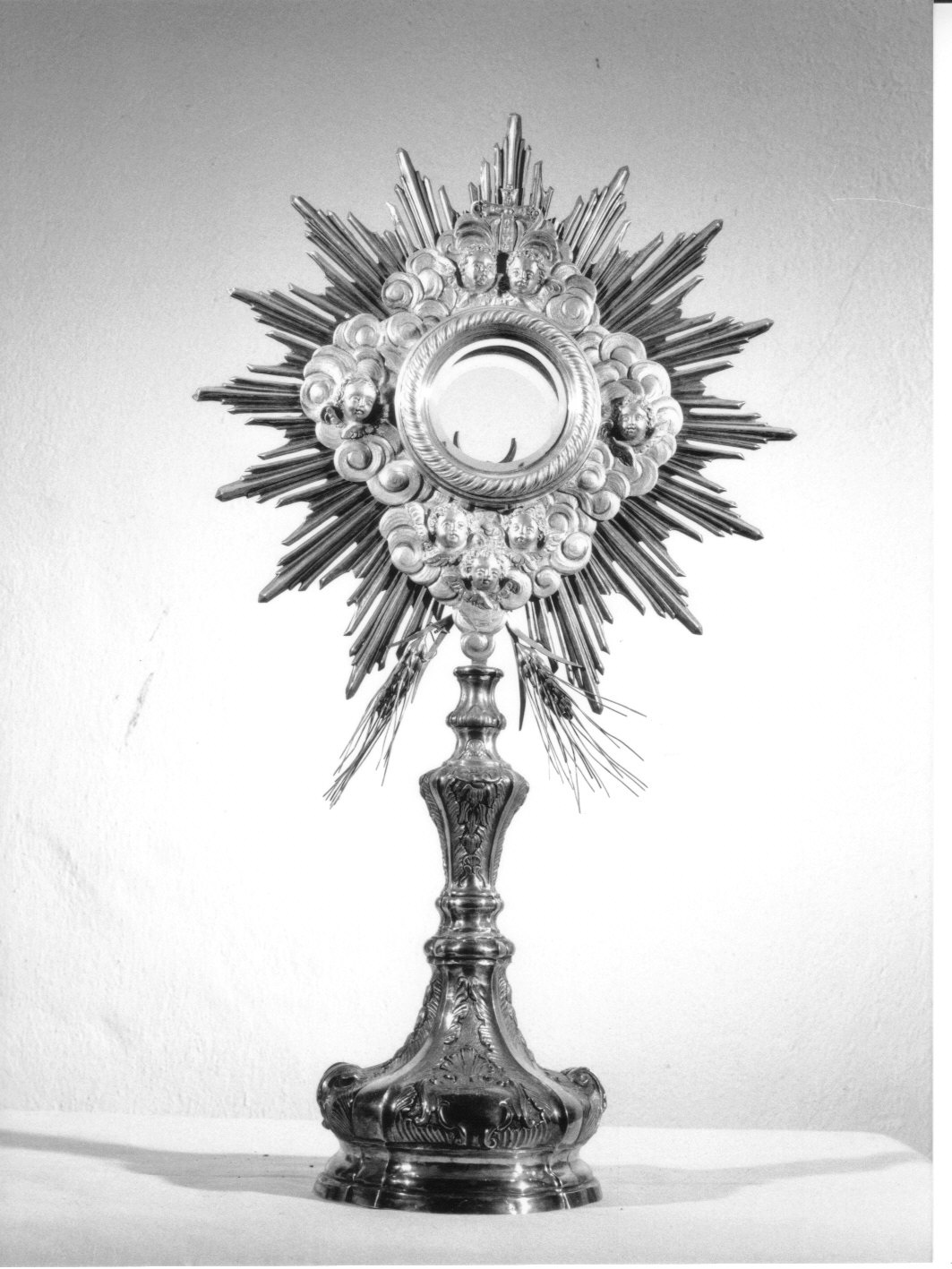 ostensorio - a raggiera, opera isolata - bottega genovese (prima metà sec. XIX)