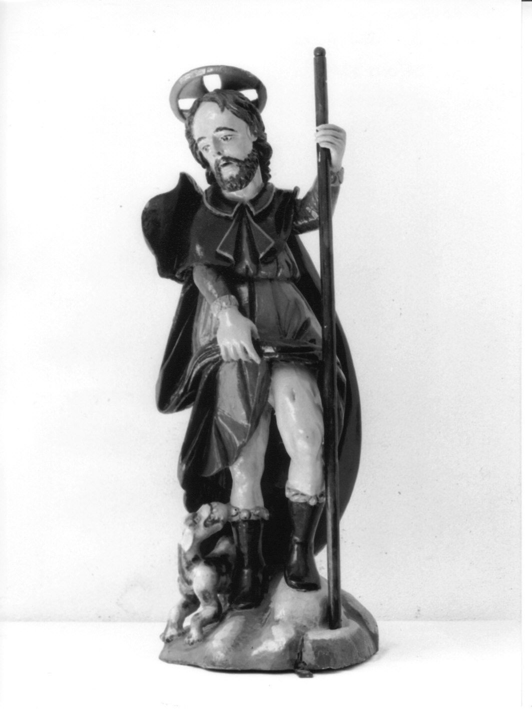 San Rocco (statua, opera isolata) - bottega genovese (sec. XVII)