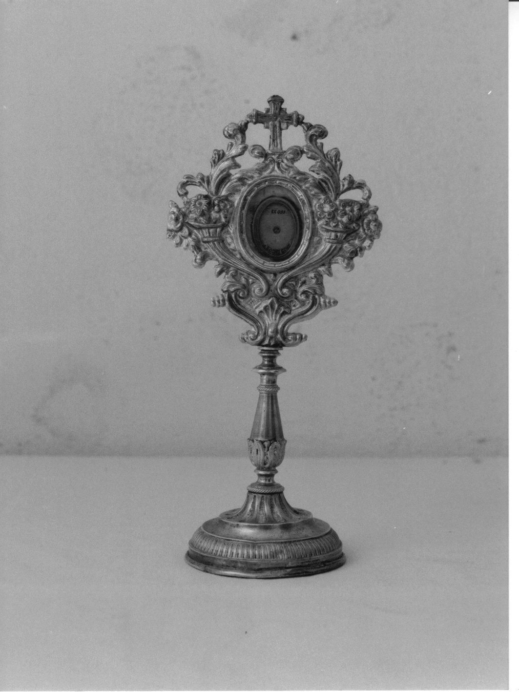 reliquiario - a ostensorio, opera isolata - bottega genovese (ultimo quarto sec. XIX)