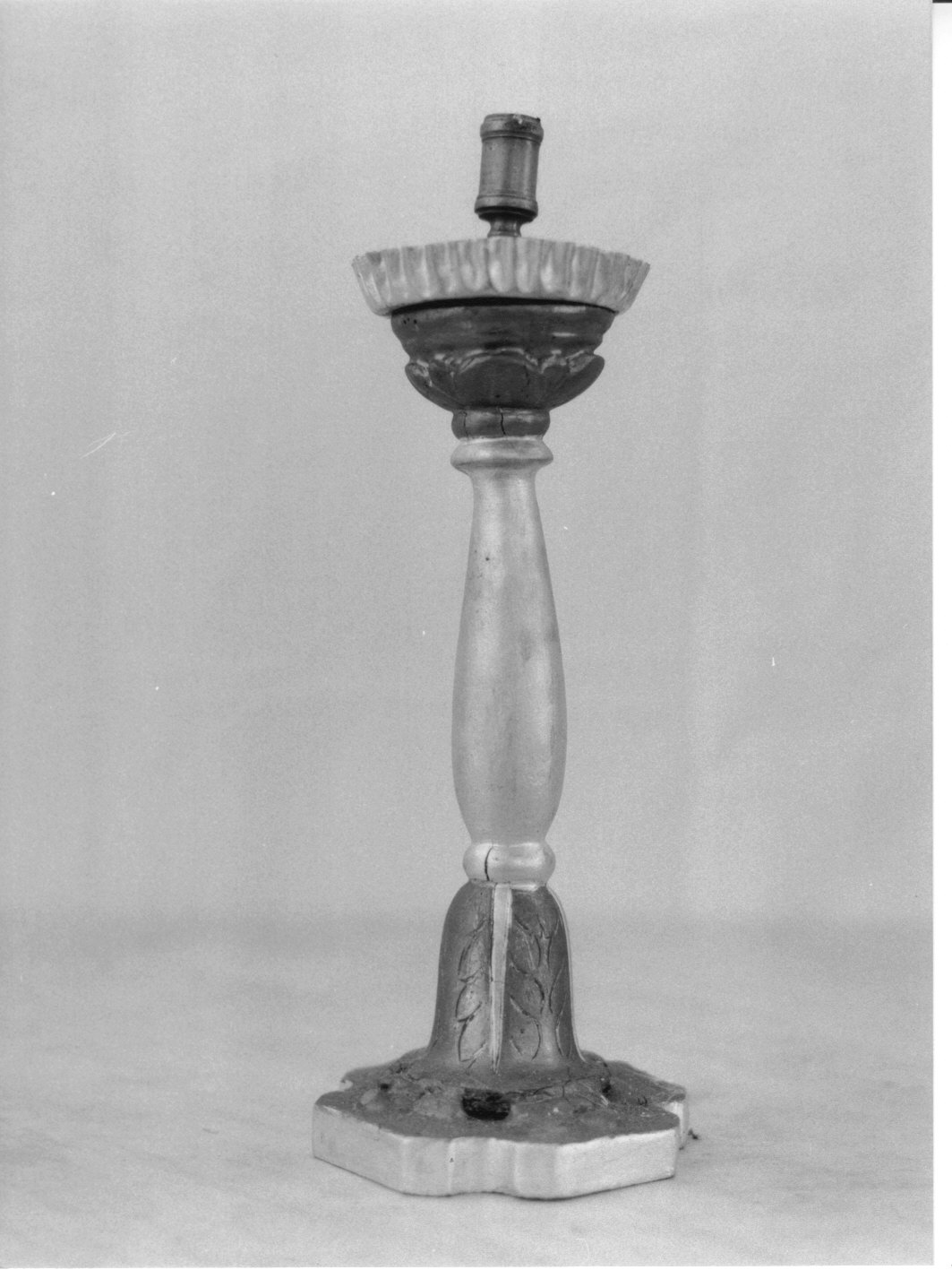 candeliere, serie - bottega genovese (seconda metà sec. XIX)