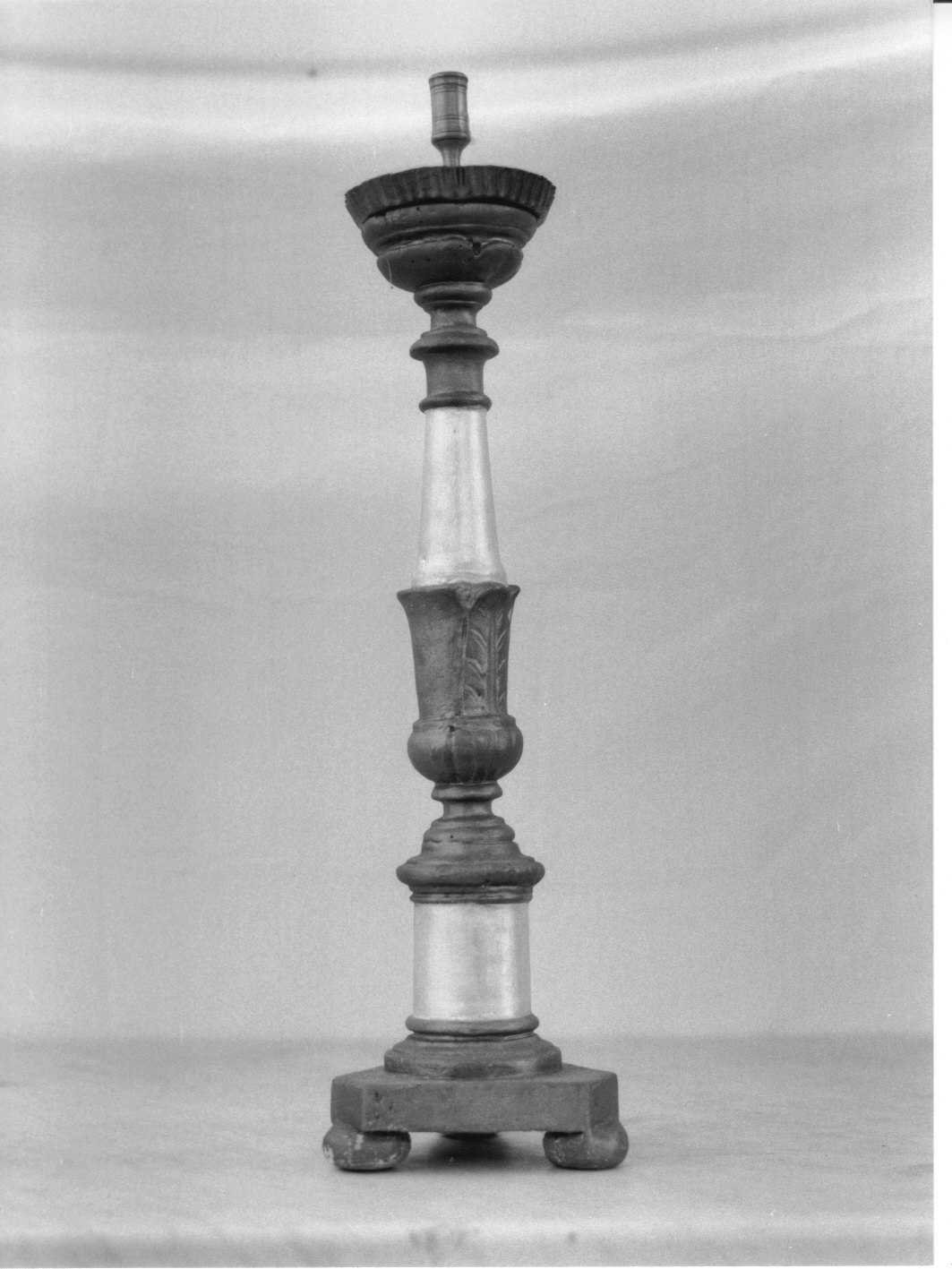 candeliere, serie - bottega genovese (seconda metà sec. XIX)