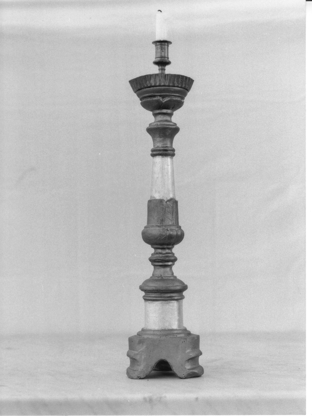 candeliere, serie - bottega genovese (seconda metà sec. XIX)