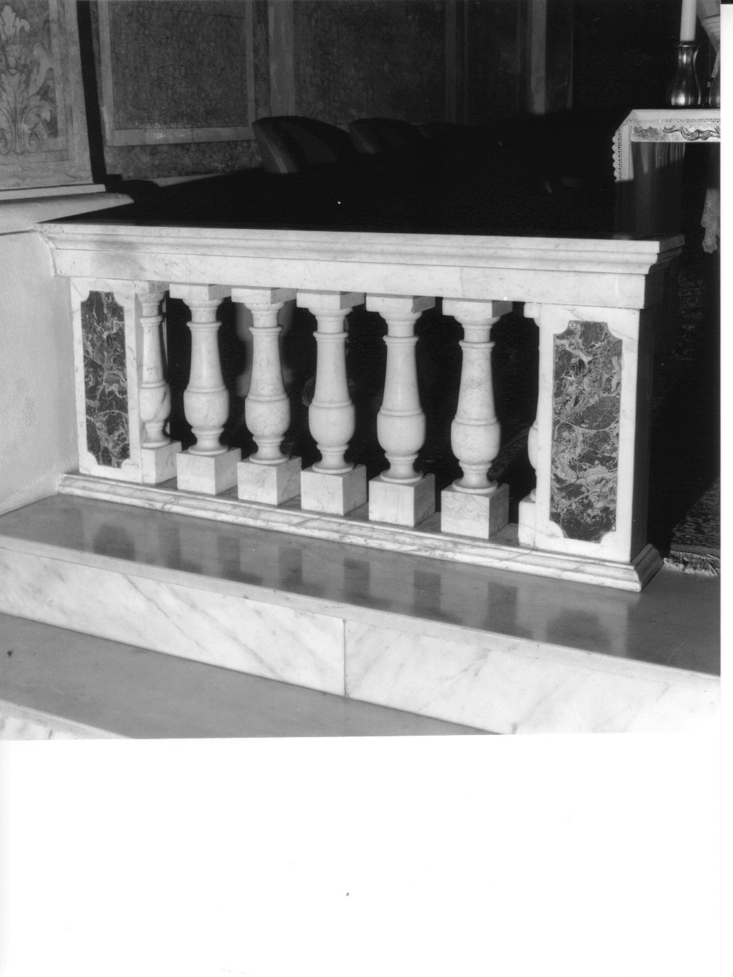 balaustrata, opera isolata - bottega genovese (prima metà sec. XIX)