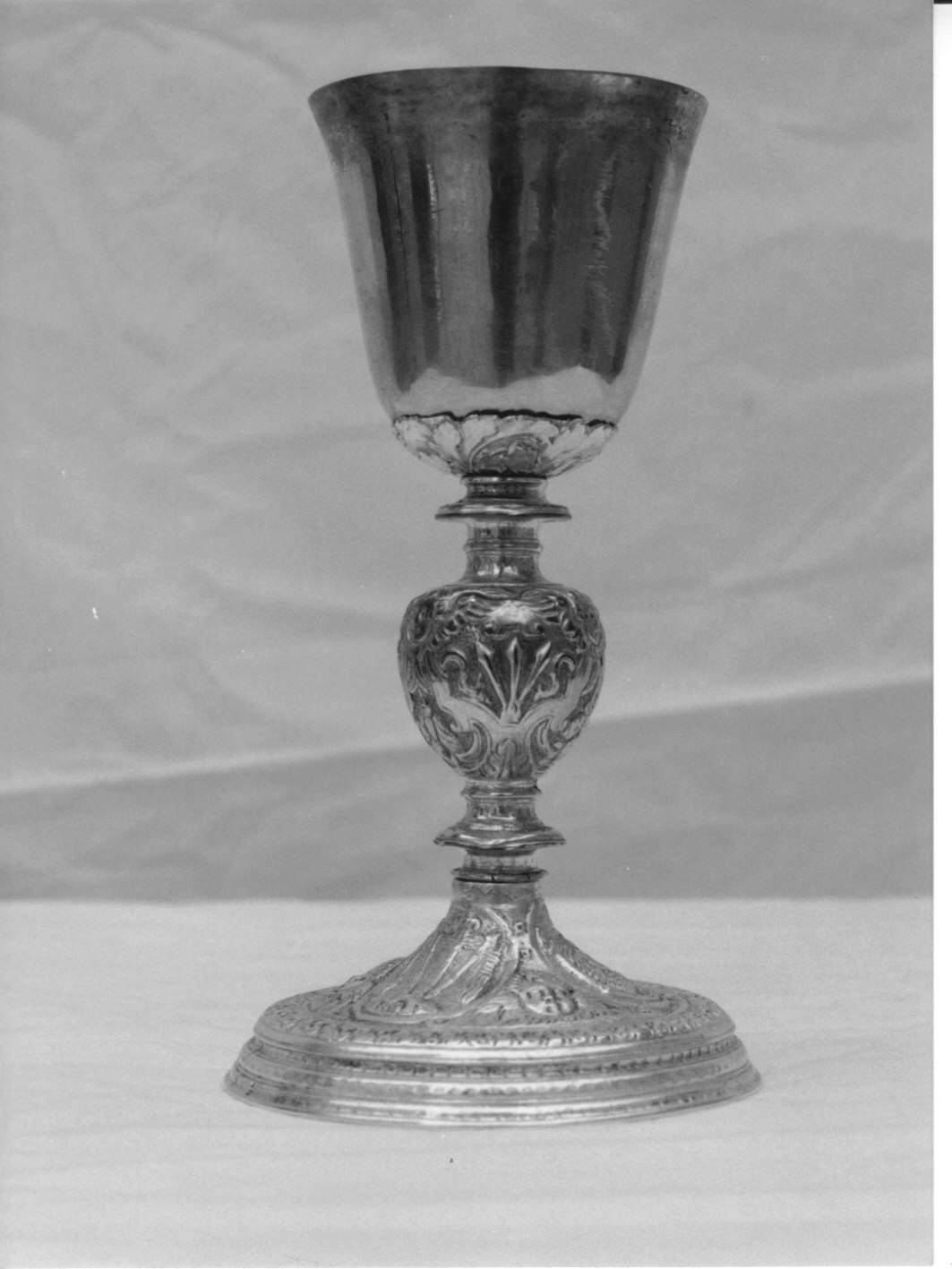 calice, opera isolata - bottega genovese (prima metà sec. XVII, sec. XIX)