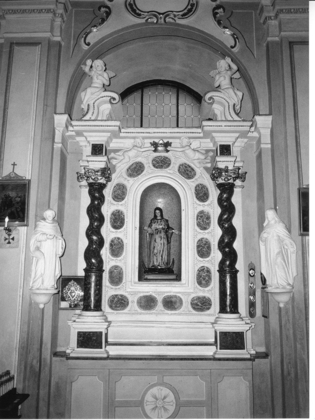 altare, insieme - bottega lombarda (fine/inizio secc. XVII/ XVIII)