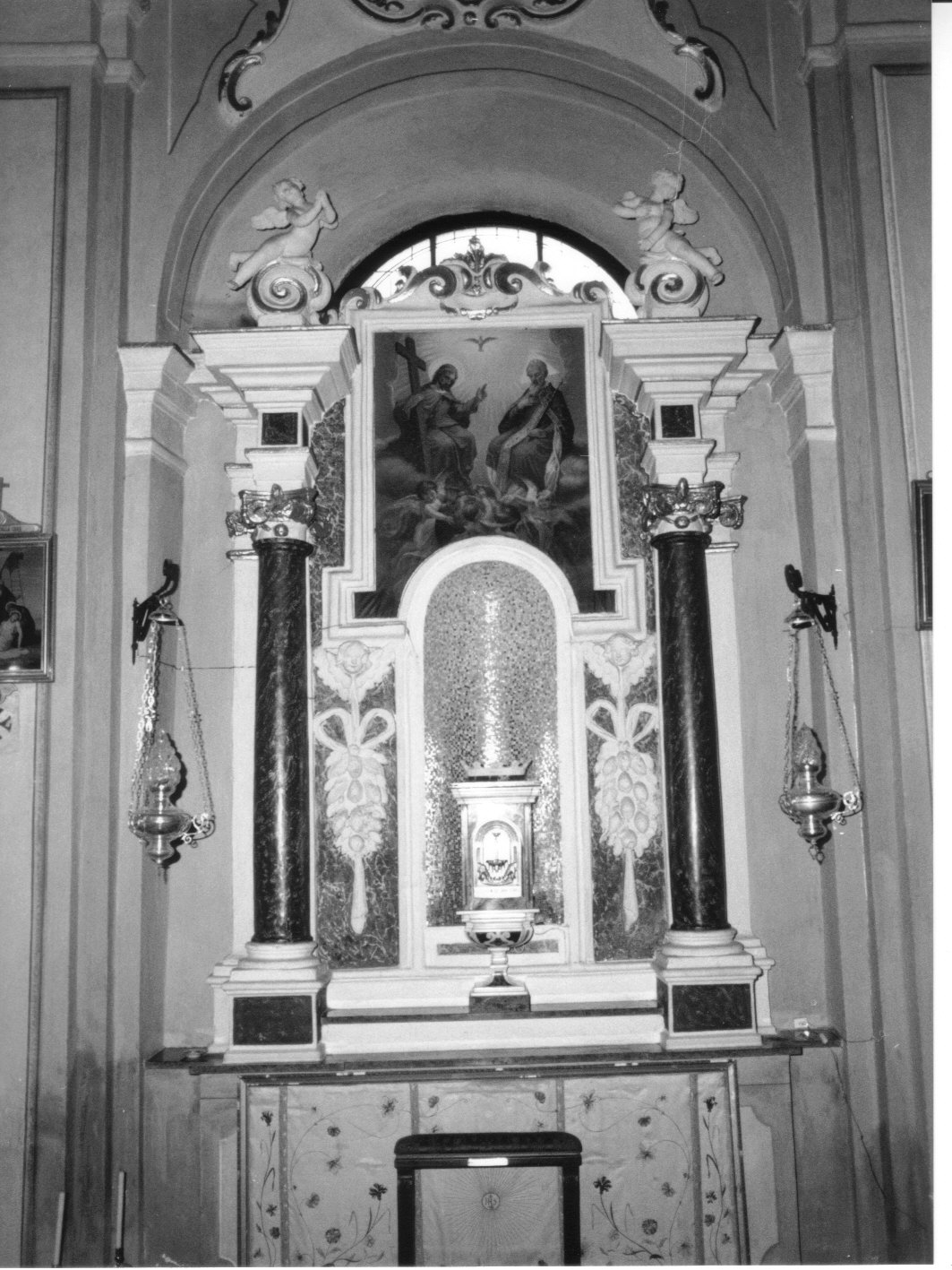 altare, opera isolata - bottega lombarda (fine/inizio secc. XVII/ XVIII)